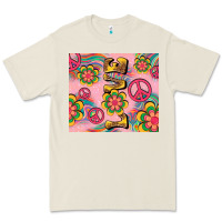 Bone peace love hippie daisy Premium Tee - TumblerDesignByShophia