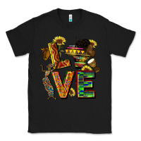 Black love juneteenth africa Classic Tee - CowGirlArtShop