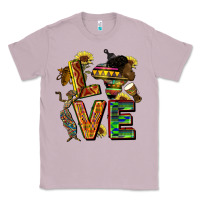 Lilac love juneteenth africa Classic Tee - CowGirlArtShop
