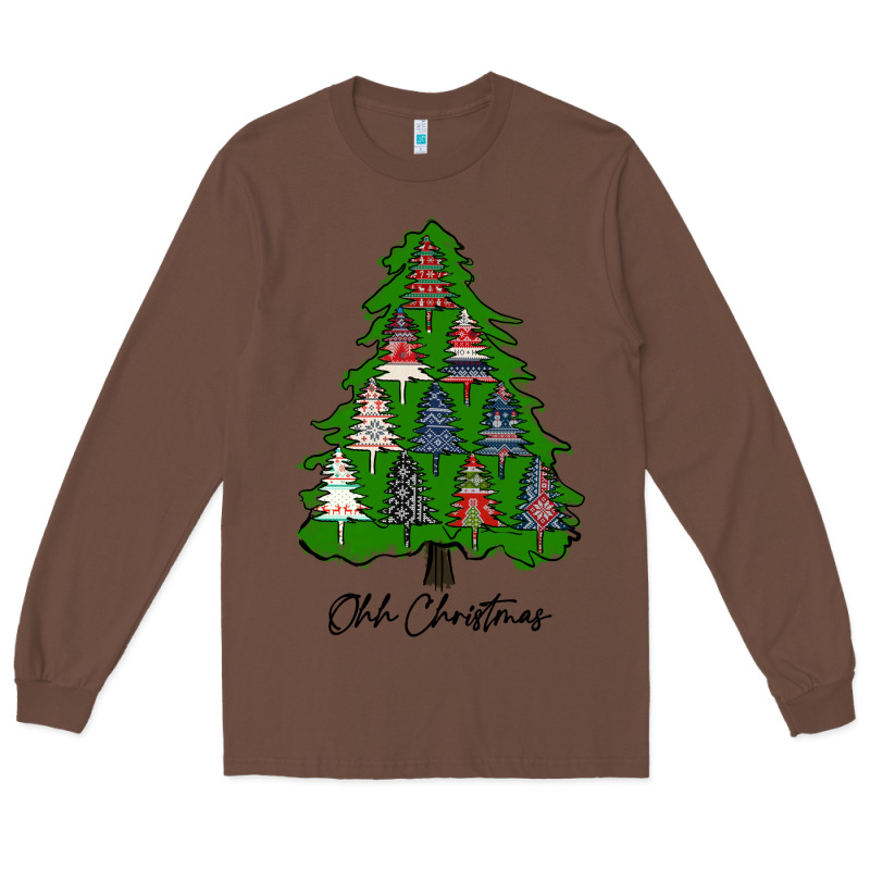 Ohh Christmas Trees Long Sleeve Tee by RanaPortraitStore | Teevron