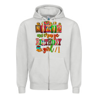 Dove Grey nacho average speech therapist Zipper Hoodie - AdoDesignShop
