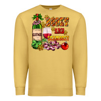 Antique Gold boozy and schmoozy Premium Sweatshirt - AdoDesignShop