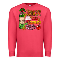 Cardinal boozy and schmoozy Premium Sweatshirt - AdoDesignShop