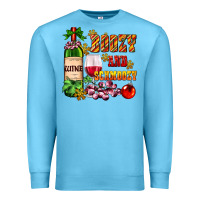 Ocean Blue boozy and schmoozy Premium Sweatshirt - AdoDesignShop