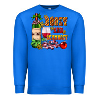 True Royal boozy and schmoozy Premium Sweatshirt - AdoDesignShop