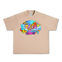 Burro The beach is calling Urban Heavy Tee - FaDigitalArtStudio