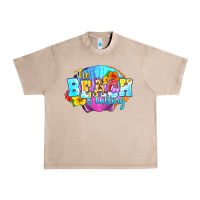 French Oak The beach is calling Urban Heavy Tee - FaDigitalArtStudio