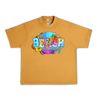Peanut Butter The beach is calling Urban Heavy Tee - FaDigitalArtStudio