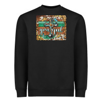 Black grateful cross mousepad Heavyweight Sweatshirt - BarkalooDesign