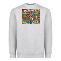 Heather Grey grateful cross mousepad Heavyweight Sweatshirt - BarkalooDesign