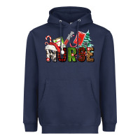 Navy Christmas nurse Heavyweight Hoodie - AdoDesignShop