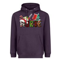 Plum Christmas nurse Heavyweight Hoodie - AdoDesignShop