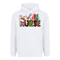 White Christmas nurse Heavyweight Hoodie - AdoDesignShop