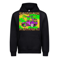 Black mardi gras gnome truck Urban Hoodie - JahusDesignShop