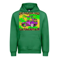 Emerald mardi gras gnome truck Urban Hoodie - JahusDesignShop