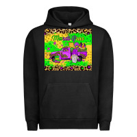 Pigment Black mardi gras gnome truck Urban Hoodie - JahusDesignShop