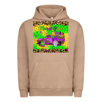 Pigment Burro mardi gras gnome truck Urban Hoodie - JahusDesignShop