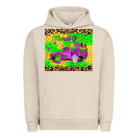 Pigment French Oak mardi gras gnome truck Urban Hoodie - JahusDesignShop
