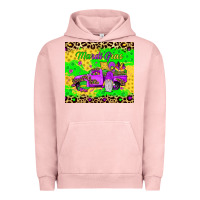 Pigment Salmon mardi gras gnome truck Urban Hoodie - JahusDesignShop