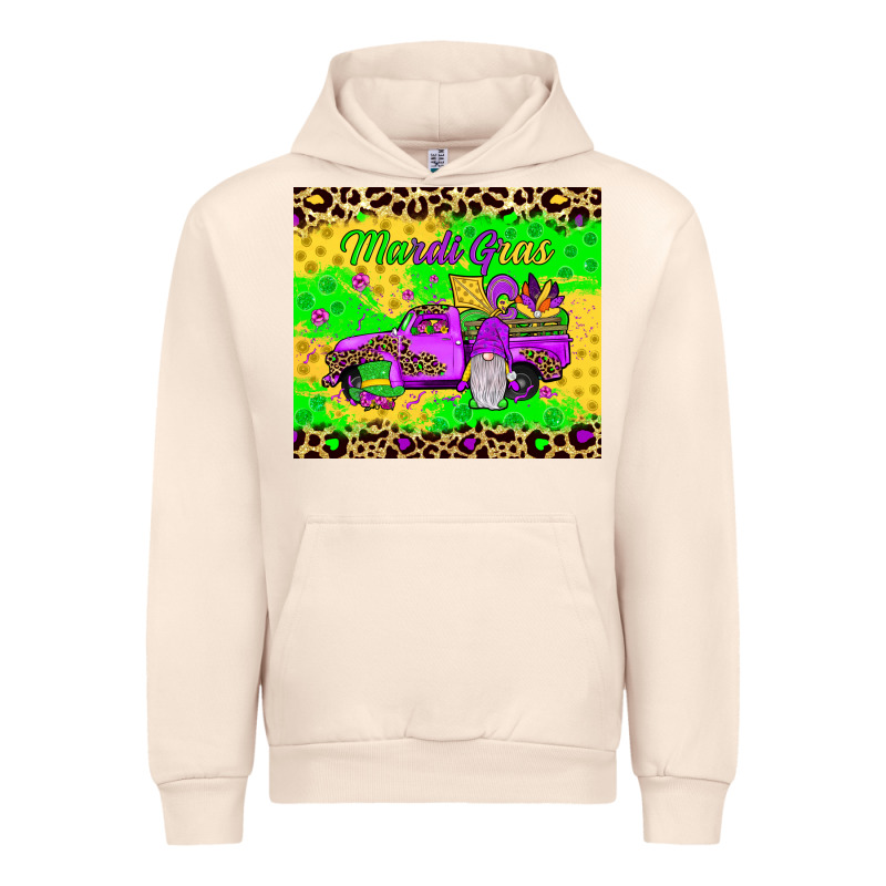 Mardi Gras Gnome Truck Urban Hoodie by JahusDesignShop | Teevron