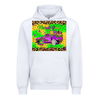 White mardi gras gnome truck Urban Hoodie - JahusDesignShop