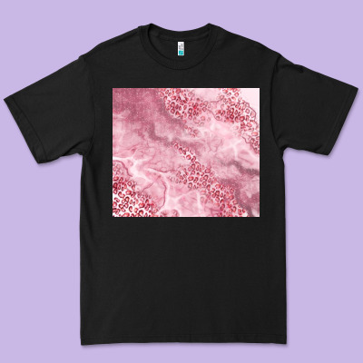 Glitter Pink Agate Premium Tee Designed By Tumblerdesignbyshophia