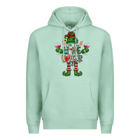 Seafoam I'm The wine Lover Elf Premium Hoodie - CowhideDigitalArt