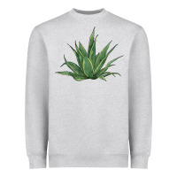 Heather Grey cactus Heavyweight Sweatshirt - BarkalooDesign