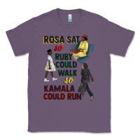 Lavender rosa sat so ruby could walk so kamala could run juneteenth Classic Tee - CowGirlArtShop