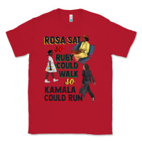 Red rosa sat so ruby could walk so kamala could run juneteenth Classic Tee - CowGirlArtShop