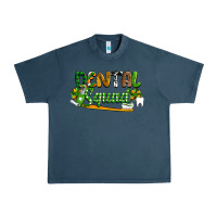 Midnight Navy St. Patrick's Day Dental squad Urban Heavy Tee - OliviaCreatesArt