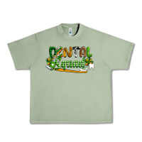 Oil Green St. Patrick's Day Dental squad Urban Heavy Tee - OliviaCreatesArt