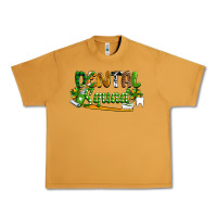 Peanut Butter St. Patrick's Day Dental squad Urban Heavy Tee - OliviaCreatesArt