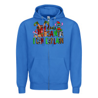 True Royal cup of chocolate and  with christmas stitch elf Zipper Hoodie - AdoDesignShop