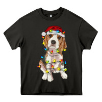 Asphalt christmas beagle Heavy Core Tee - RanaPortraitStore