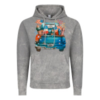 Cloud Rock Customize USA truck Vintage Hoodie - FaDigitalArtStudio