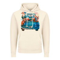 Vintage Artic Customize USA truck Vintage Hoodie - FaDigitalArtStudio