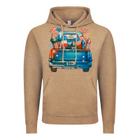 Vintage Coffee Customize USA truck Vintage Hoodie - FaDigitalArtStudio