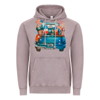 Vintage Zinc Customize USA truck Vintage Hoodie - FaDigitalArtStudio