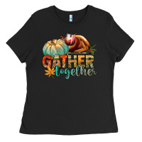 Black gather together Ladies Tee - CowGirlArtShop