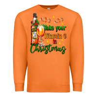 Carrot take your vitamin c in christmas Premium Sweatshirt - AdoDesignShop