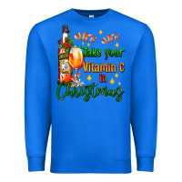 True Royal take your vitamin c in christmas Premium Sweatshirt - AdoDesignShop