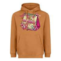 Meerkat pink cancer ribbon and october calendar Heavyweight Hoodie - AdoDesignShop