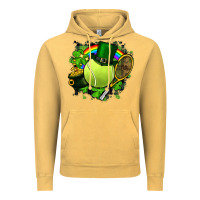 Vintage Mustard St. Patrick's Day Tennis Vintage Hoodie - FaDigitalArtStudio