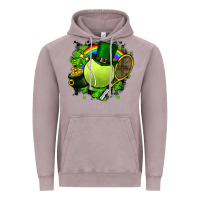 Vintage Zinc St. Patrick's Day Tennis Vintage Hoodie - FaDigitalArtStudio