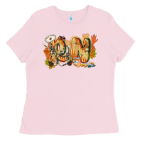 Bubblegum Pink fall rn Ladies Tee - CowGirlArtShop