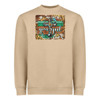 Mushroom grateful cross Heavyweight Sweatshirt - BarkalooDesign