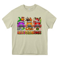 Mossy Hallothanksmas trucks Heavy Core Tee - texasbilliewilder