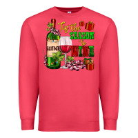 Cardinal tis the season to wine Premium Sweatshirt - AdoDesignShop