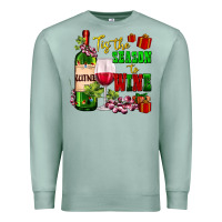 Seafoam tis the season to wine Premium Sweatshirt - AdoDesignShop